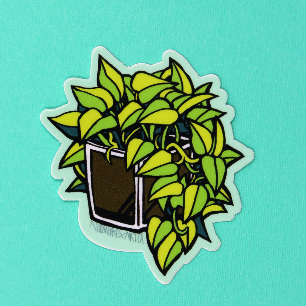 Pothos Plant Sticker