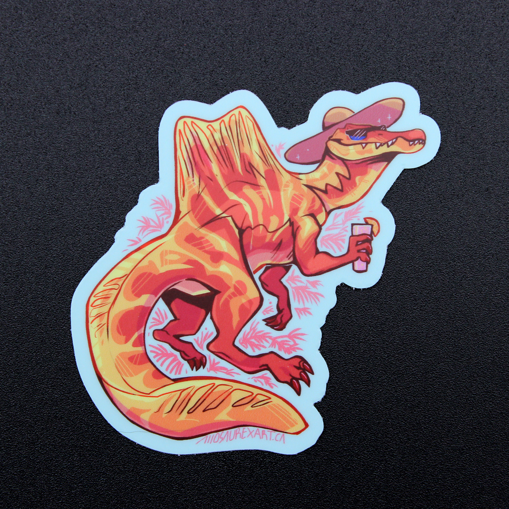Chillosaurus Sticker